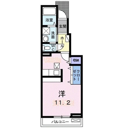 セレーナAの物件間取画像